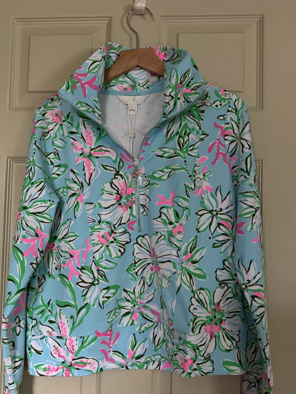 Lilly Pulitzer Eleni Pullover Son of a bun size SMALL